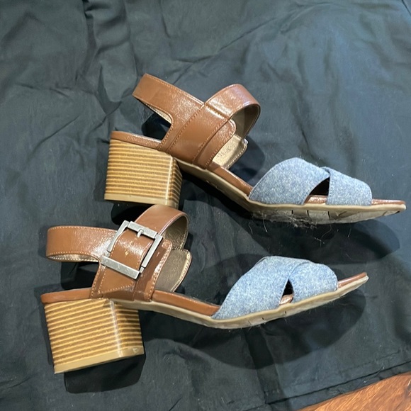 LifeStride Summer Low Heel Sandals EUC 10 - Picture 3 of 5